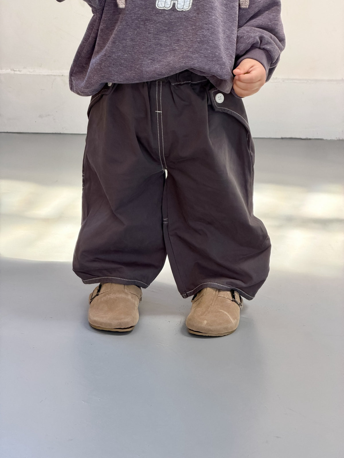 ステッチワイドパンツ