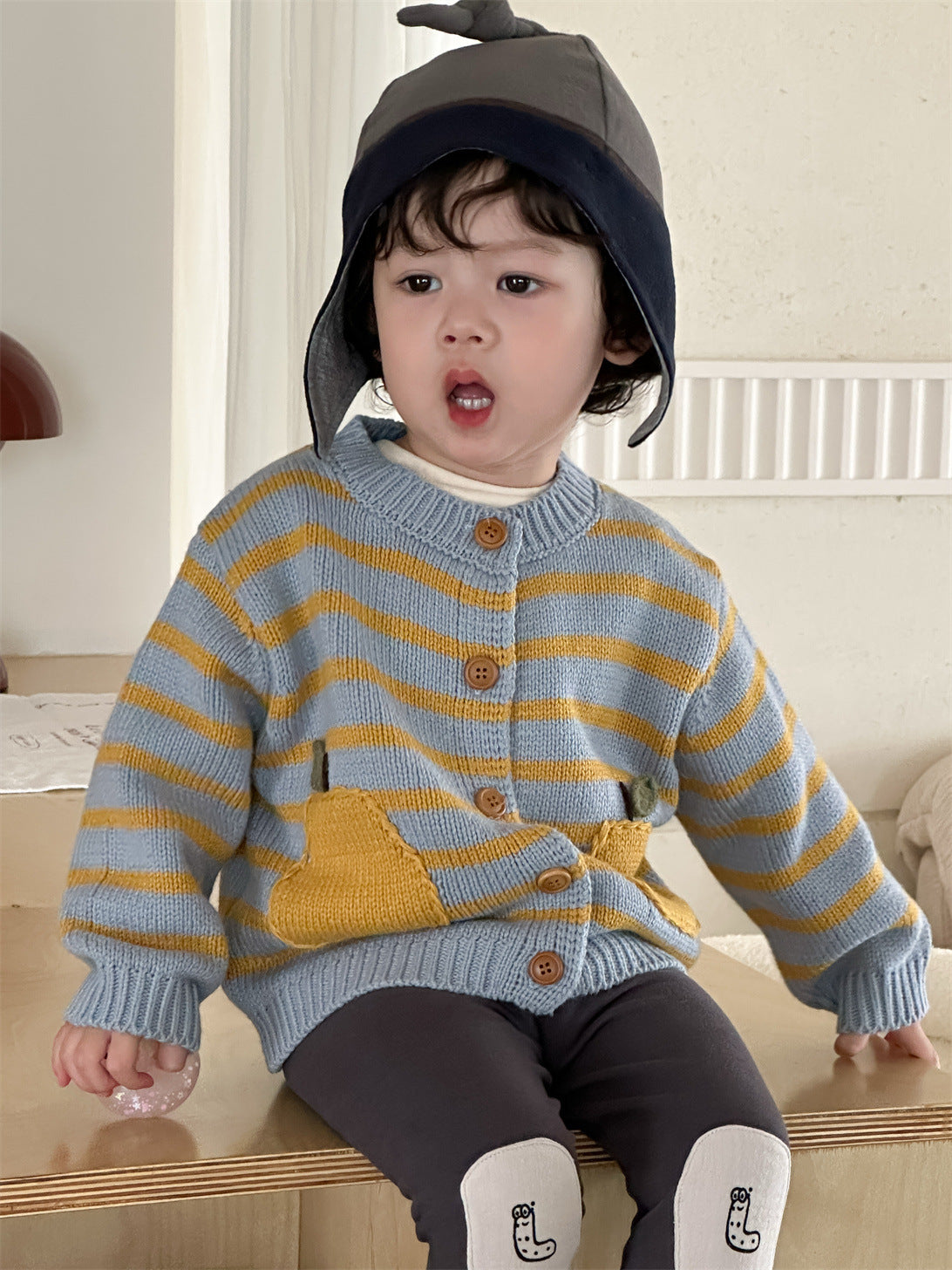 ワンポケットロングtシャツ
