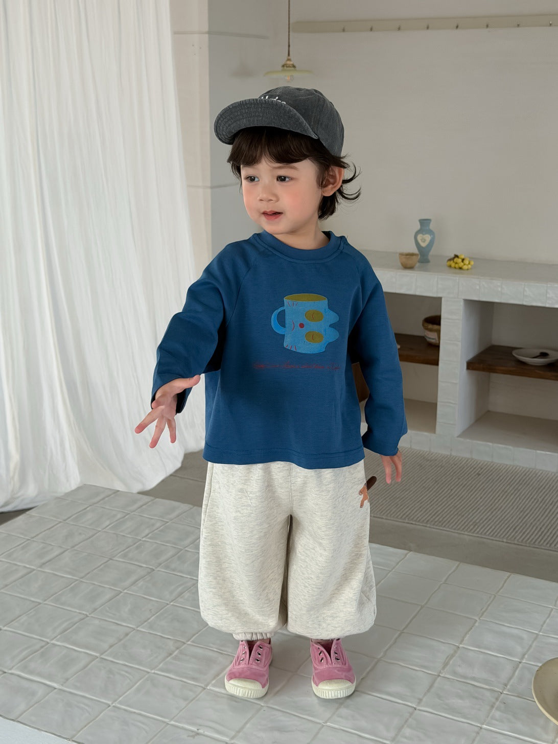 ポニーワッペンスウェットパンツ