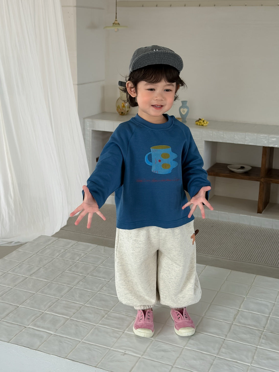 ポニーワッペンスウェットパンツ