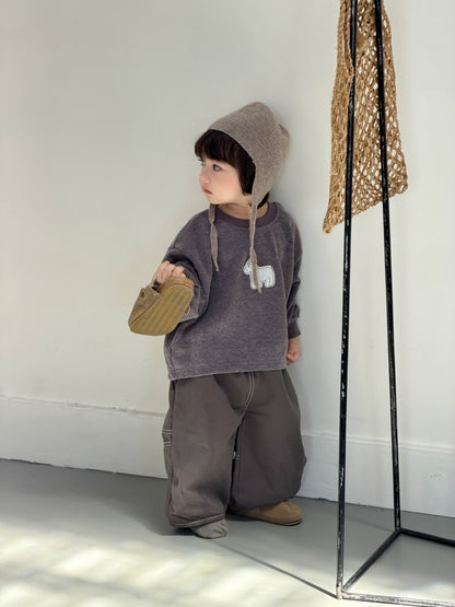 ステッチワイドパンツ