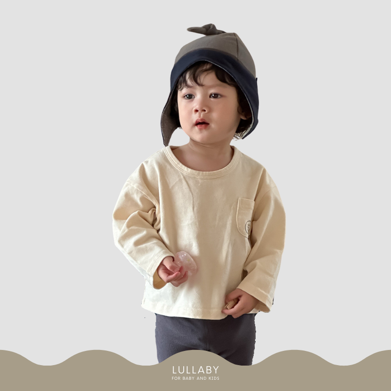 ワンポケットロングtシャツ