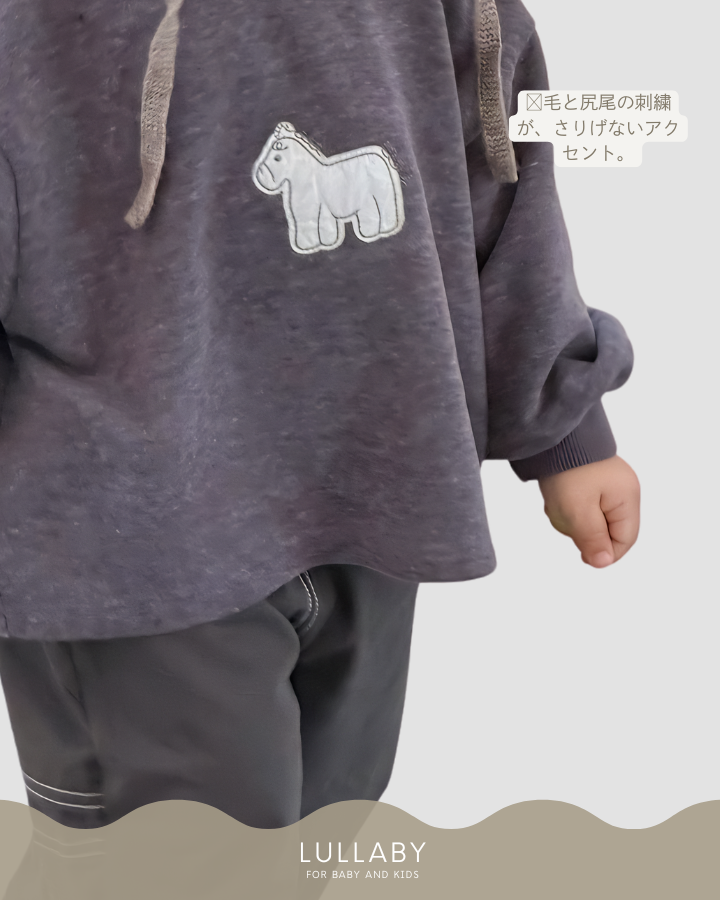 ポニーワッペンスウェット