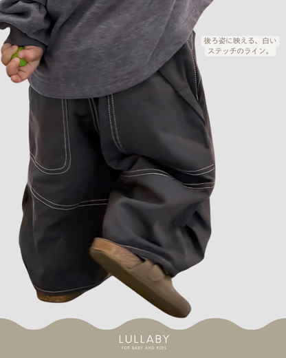 ステッチワイドパンツ